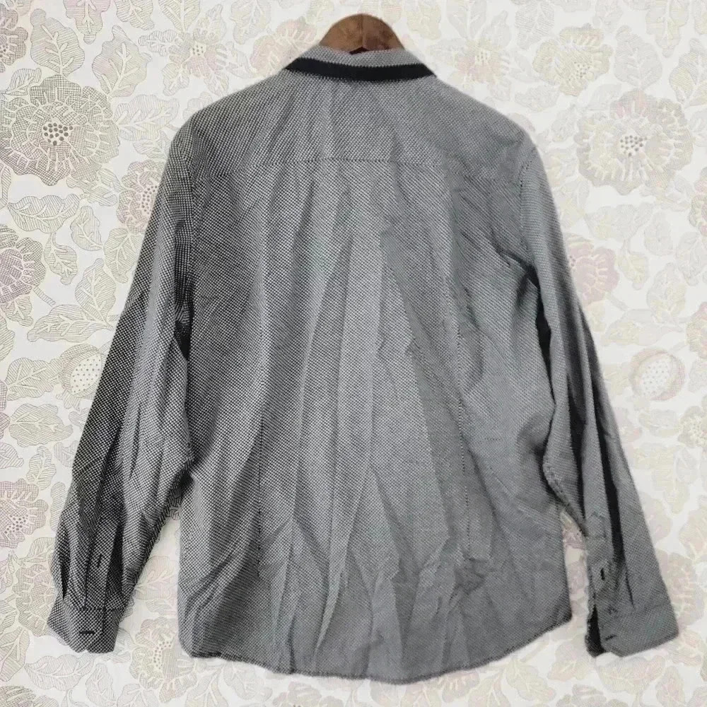 💥   Slim Ajustee Pattern Button down Long sleeve  Men's Dress Shirt - Picture 2 of 8